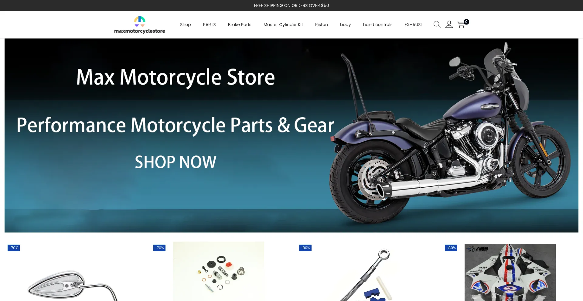 Maxmotorcyclestore.com