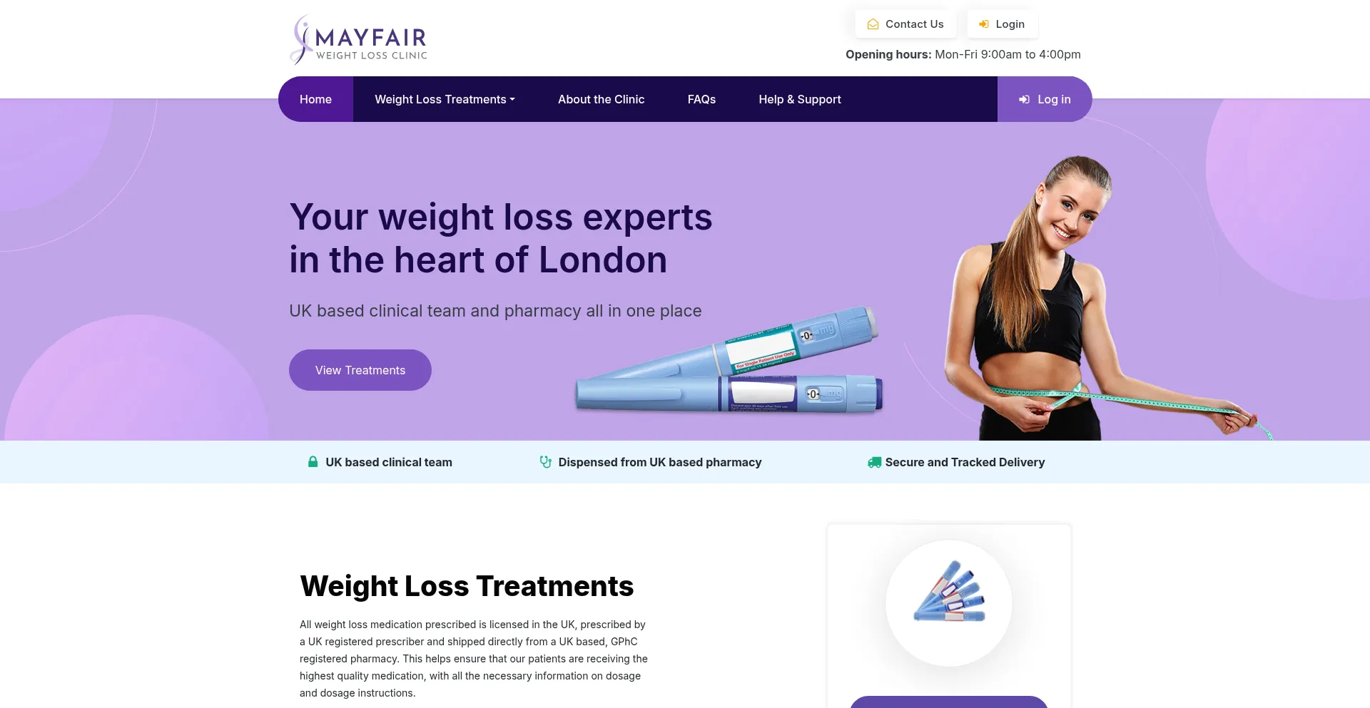 Mayfairweightlossclinic.co.uk