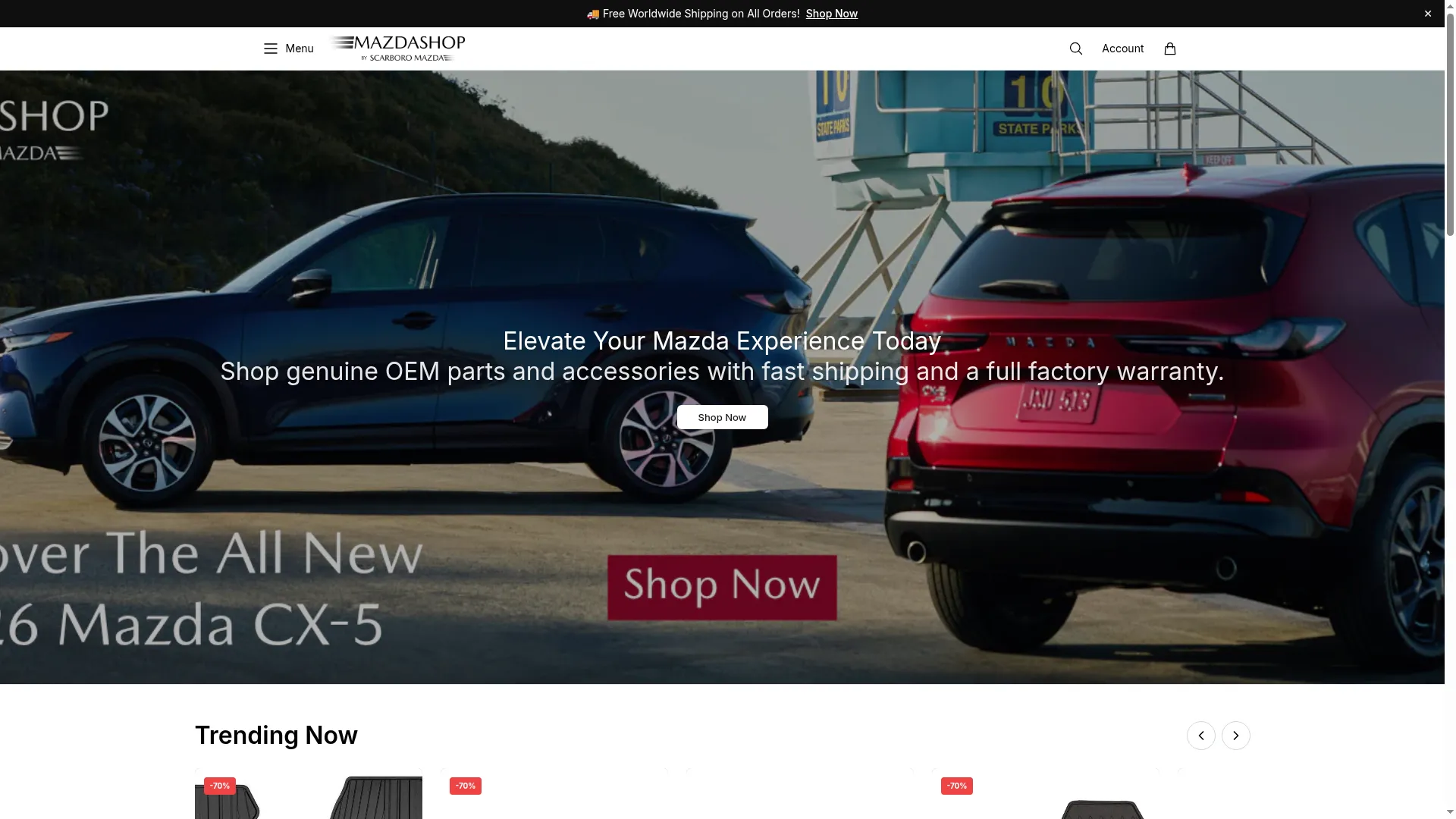 Mazdashopoutlet.shop