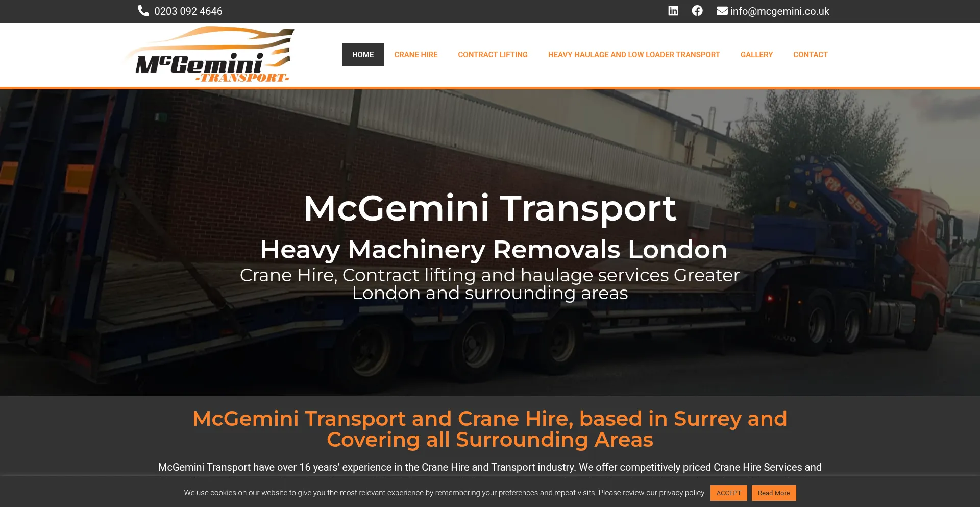 Mcgeminitransport.com