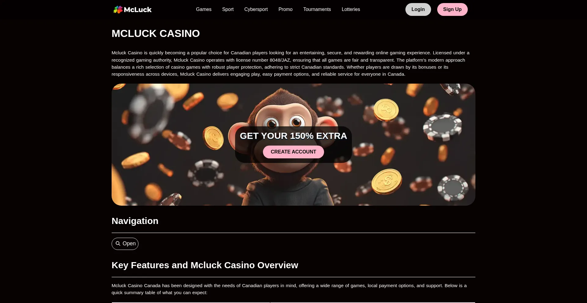 Mcluck.casino