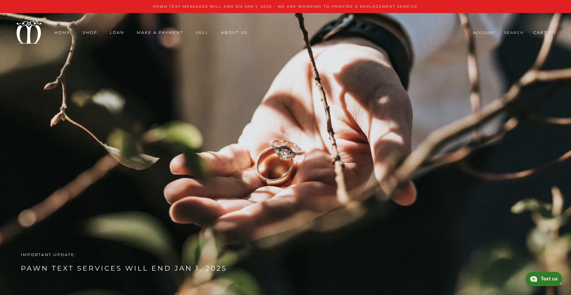 Website screenshot of Mctamneys.com