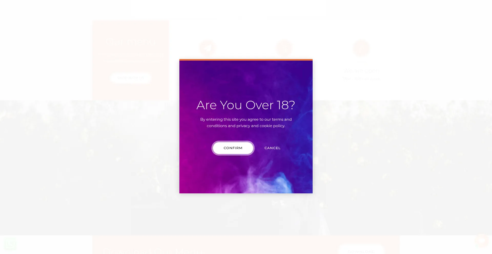 Website screenshot of Mdmaonlineshop.com