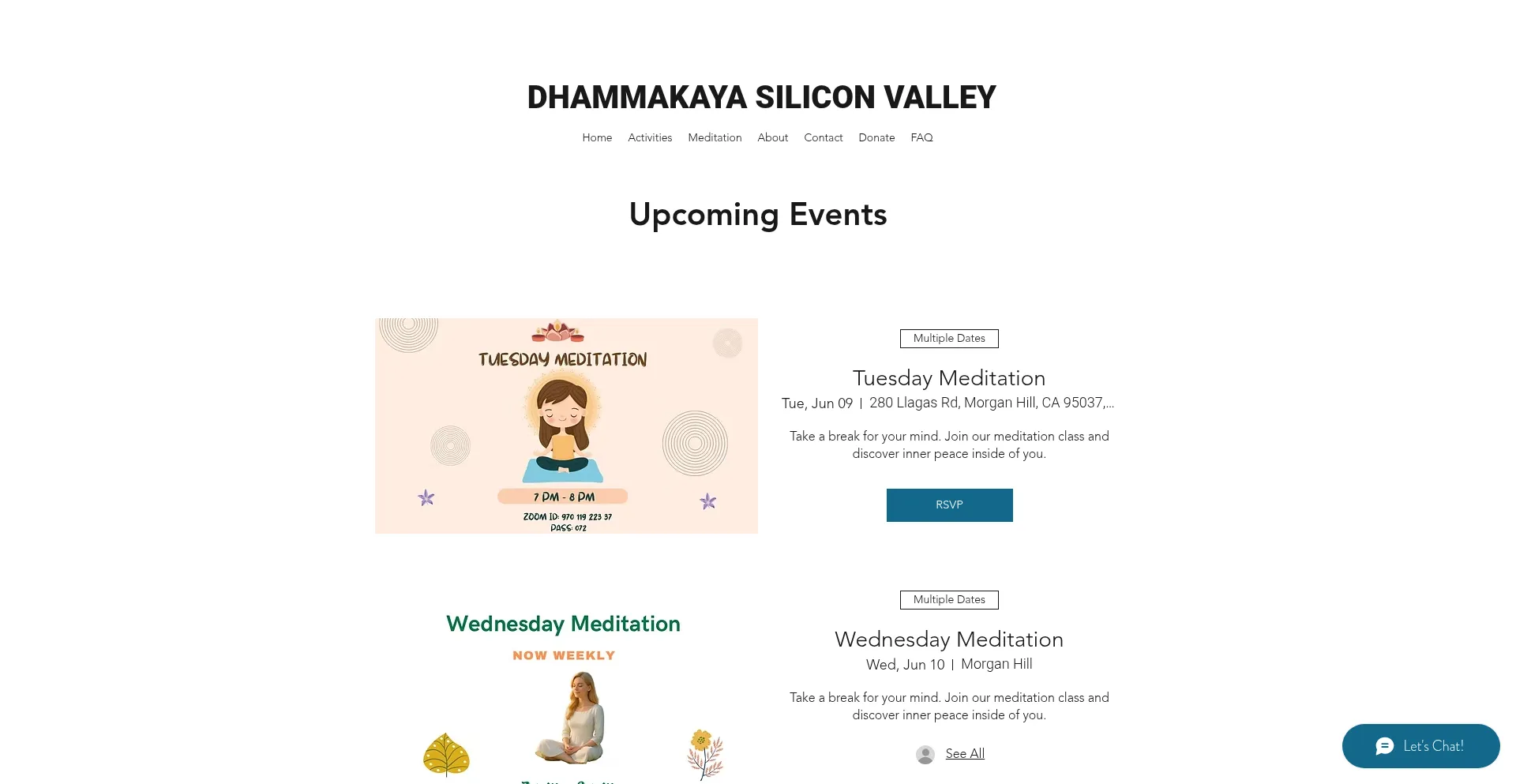 Meditationsiliconvalley.org