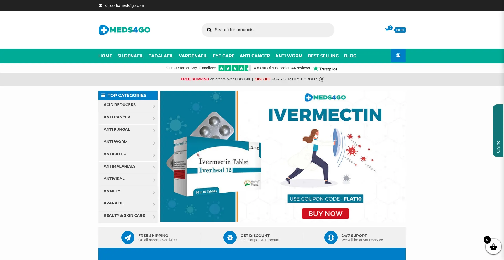 Meds4go.com est-il Sûr et Fiable ?