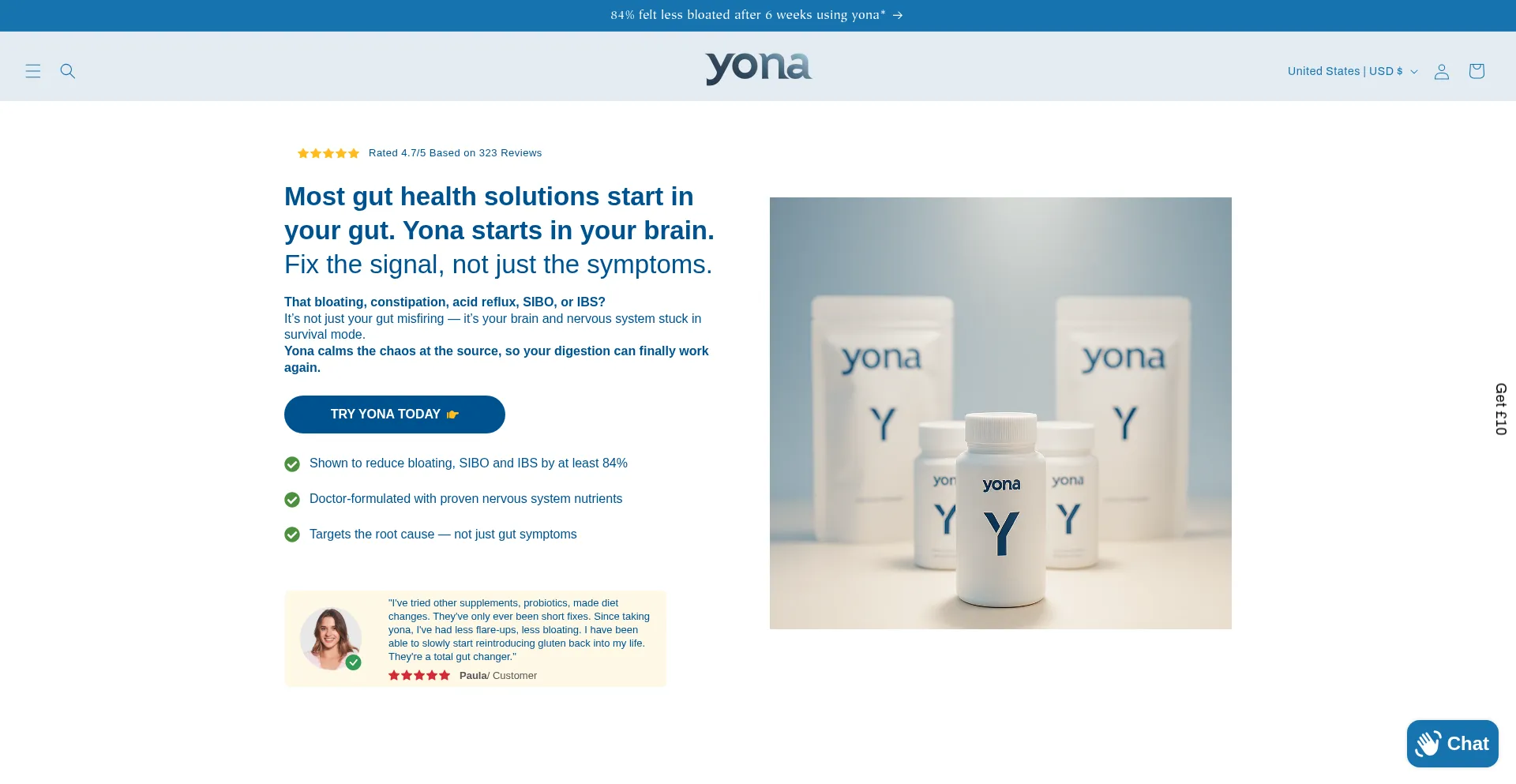 Website screenshot of Meetyona.co.uk