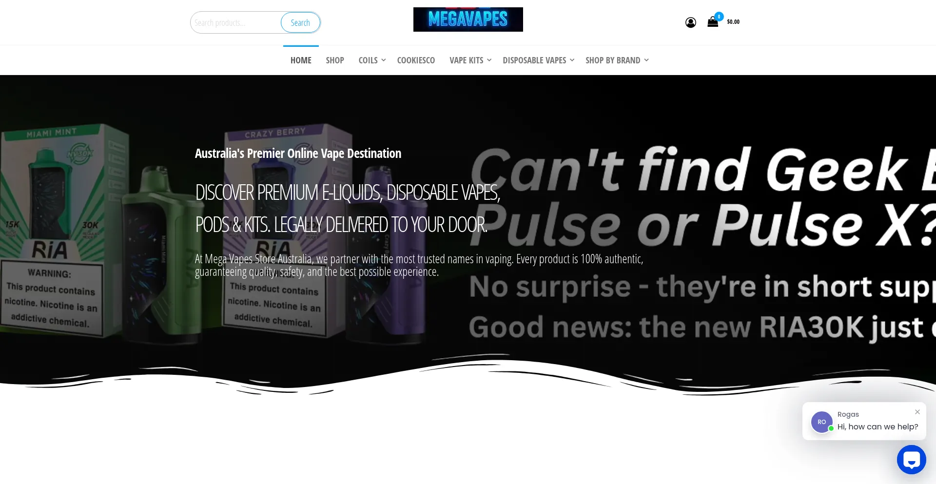 Megavapesaustralia.com