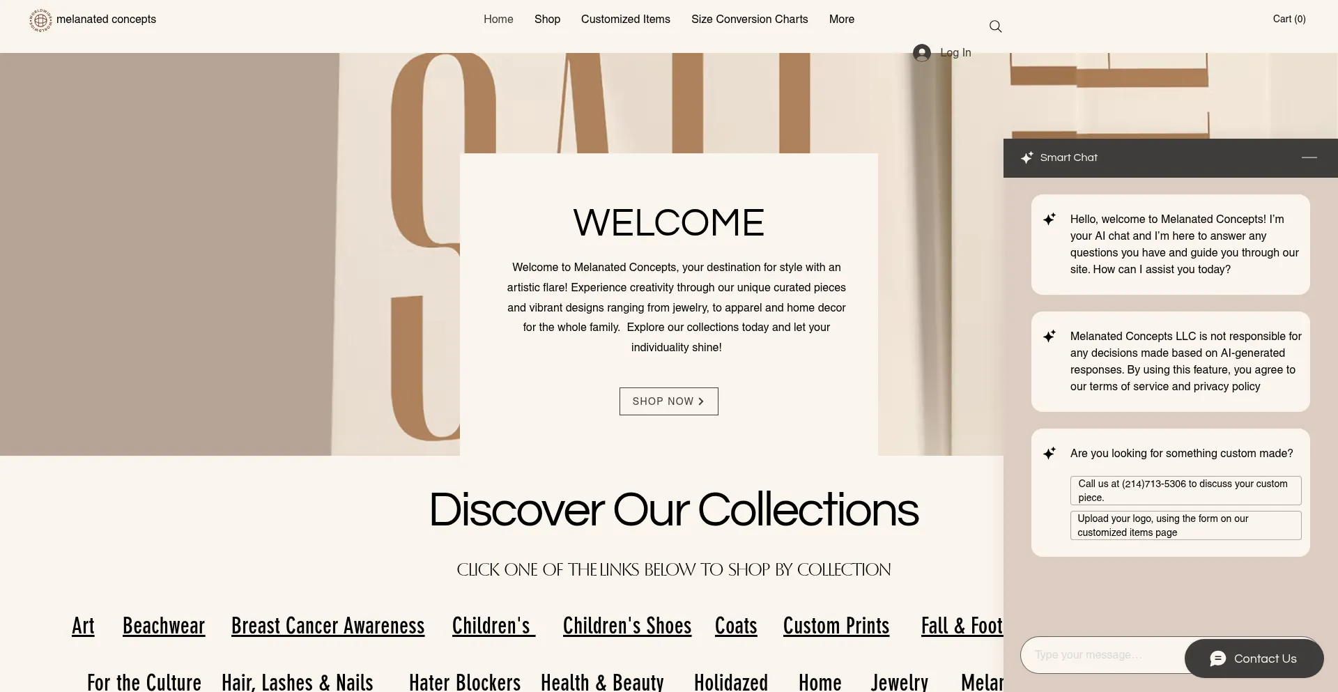 Melanatedconcepts.com