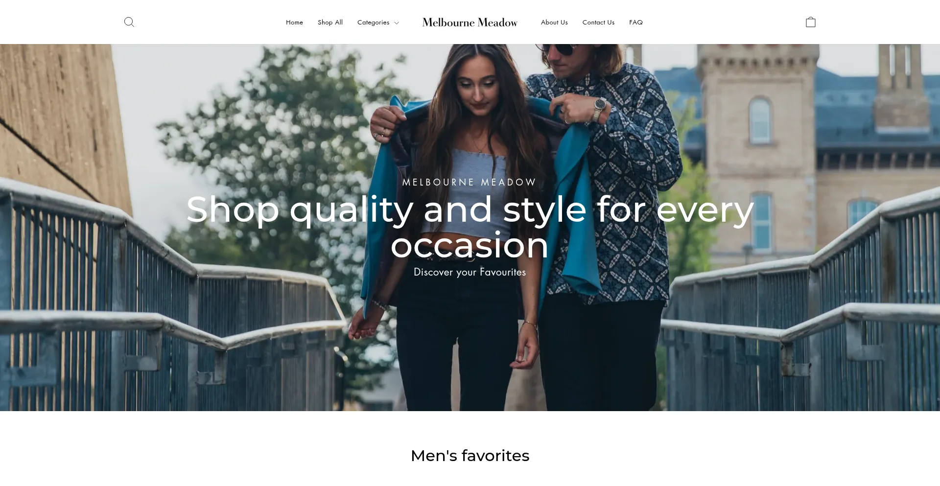 Website screenshot of Melbournemeadow.com