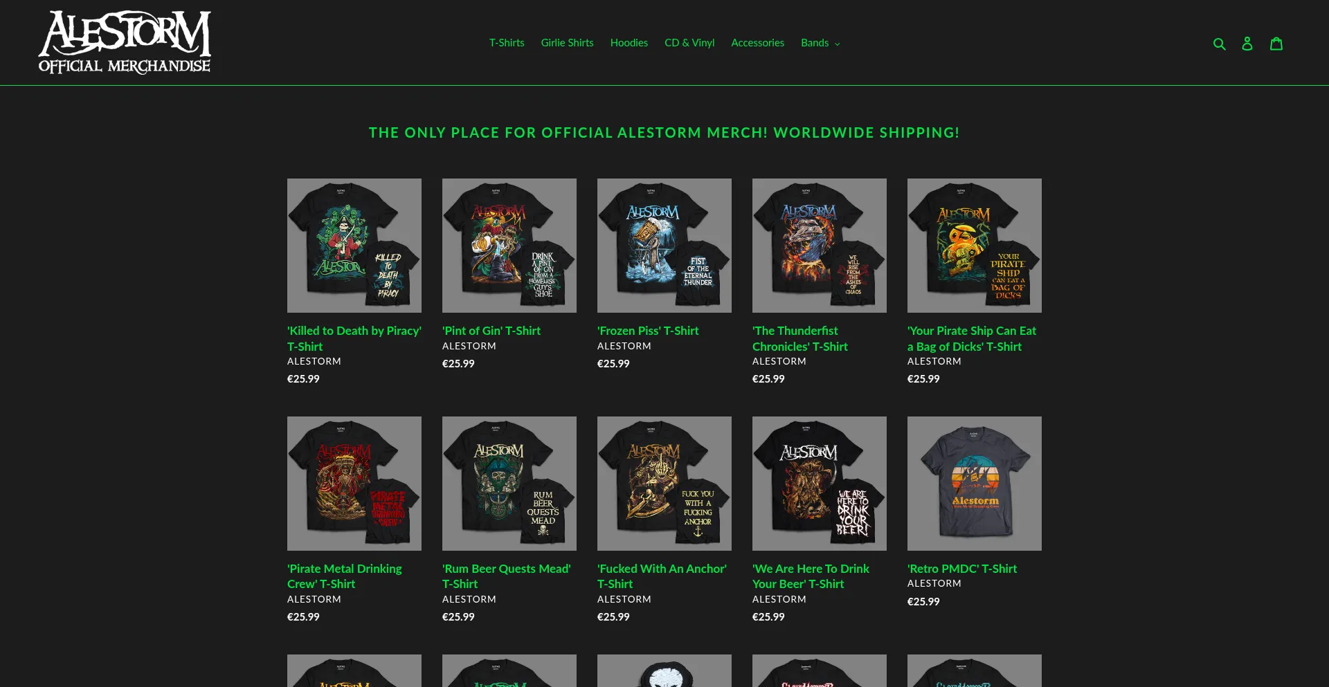 Merch.alestorm.net