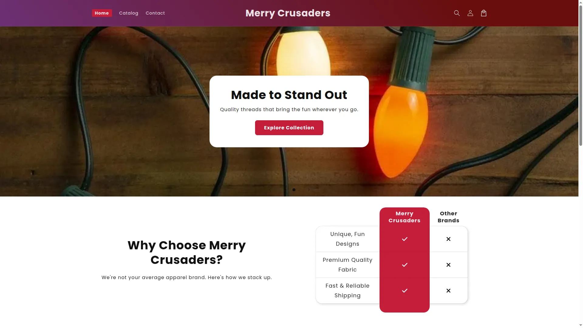 Merrycrusaders.store