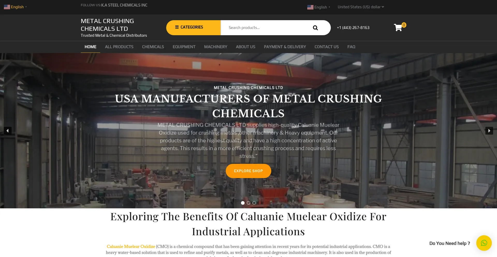 Metalcrushingchemicalsltd.com