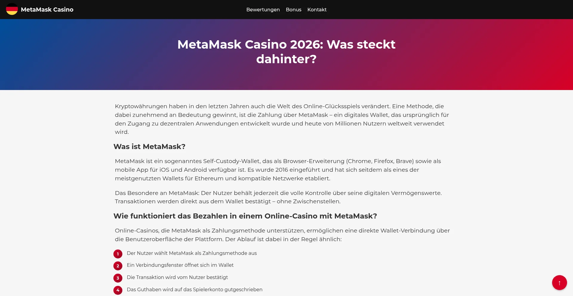 Metamaskcasino.de.com