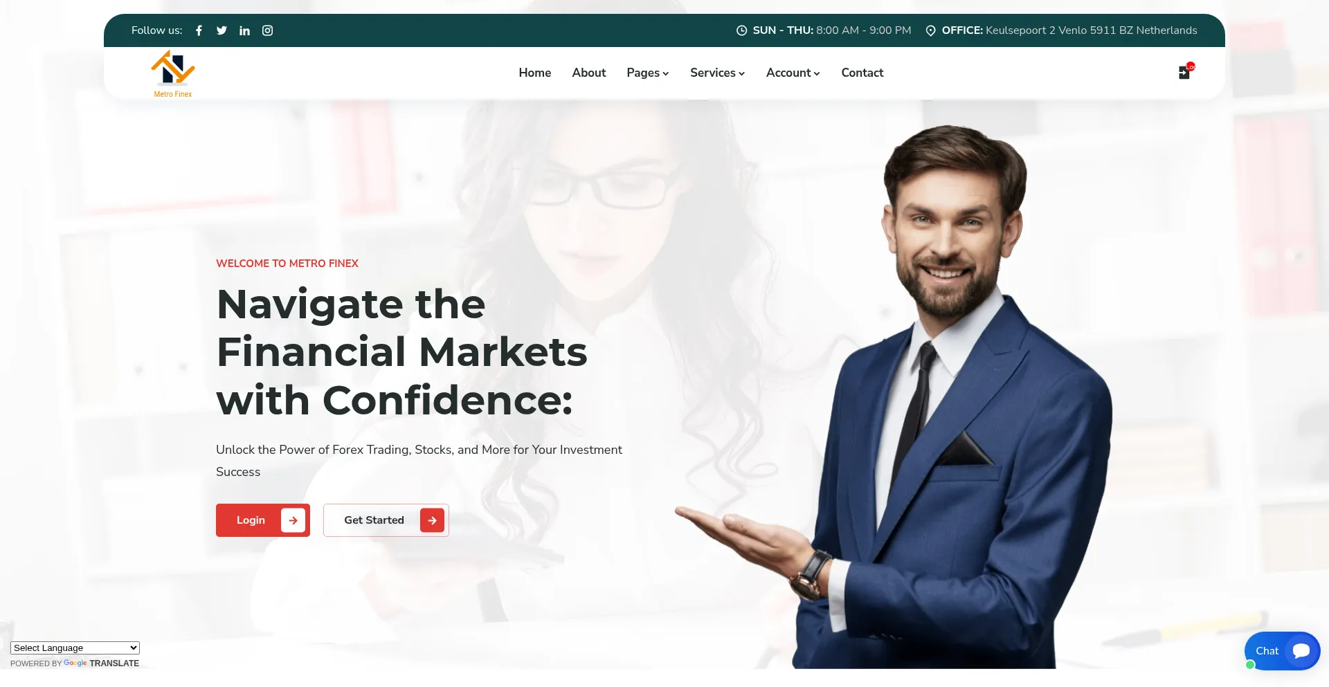 Metrofinex.com est-il Sûr et Fiable ?