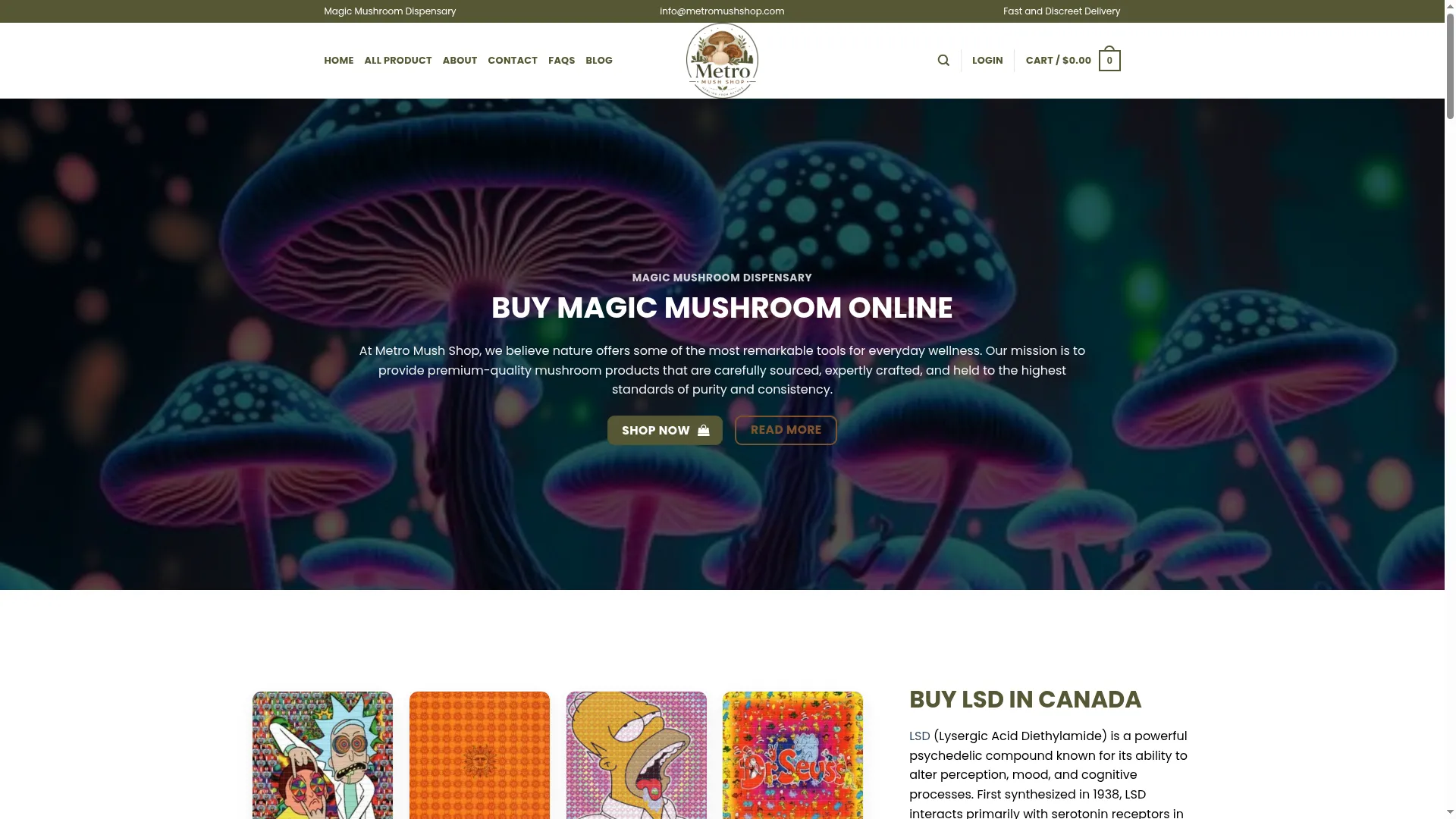 Metromushshop.com