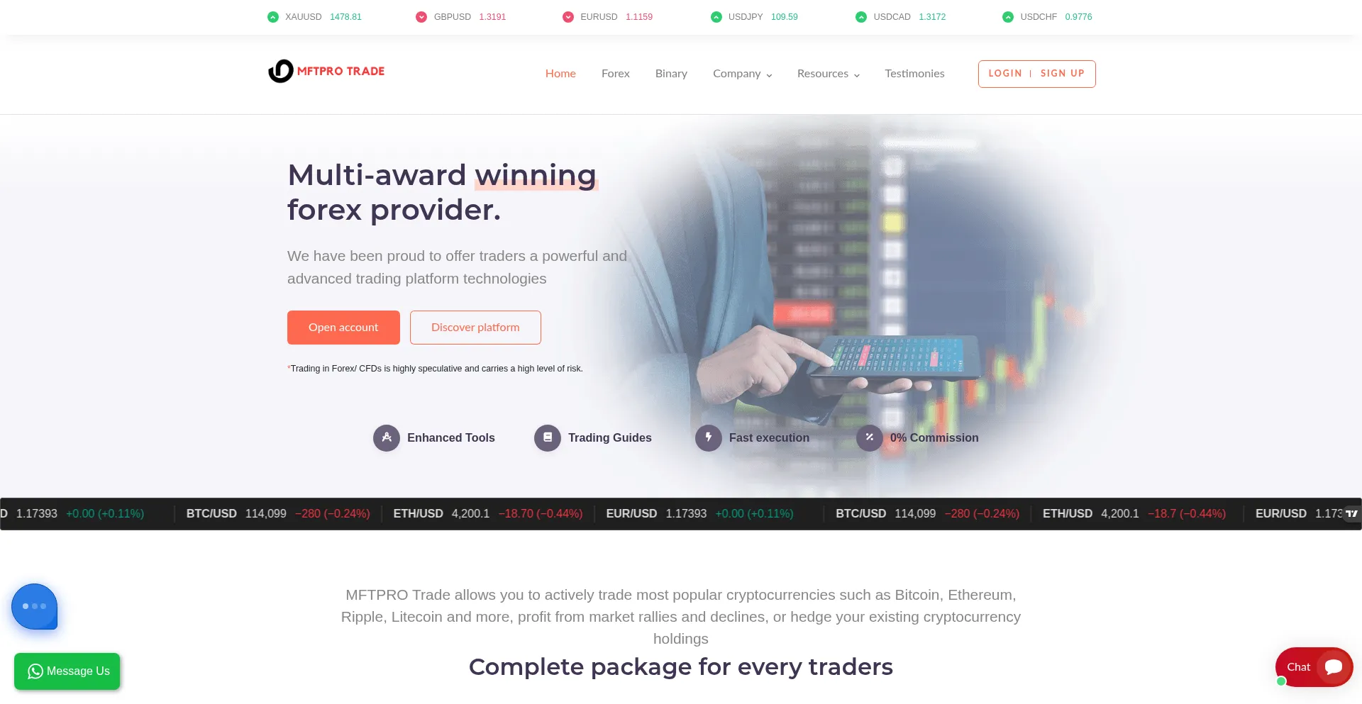 Mftprox.live Screenshot