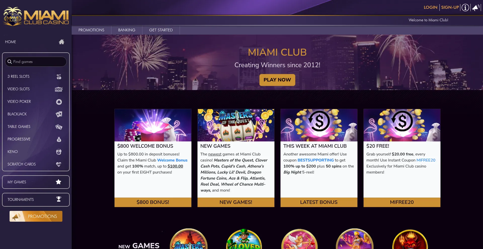 Miamiclubcasino.im