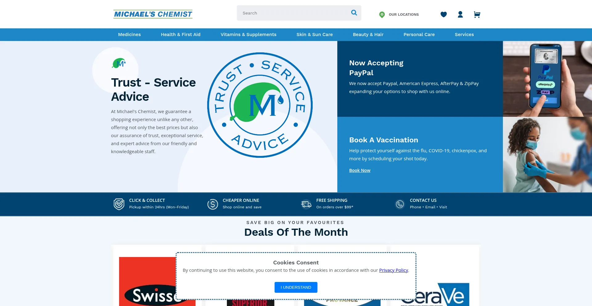 Michaelschemist.com.au est-il Sûr et Fiable ?
