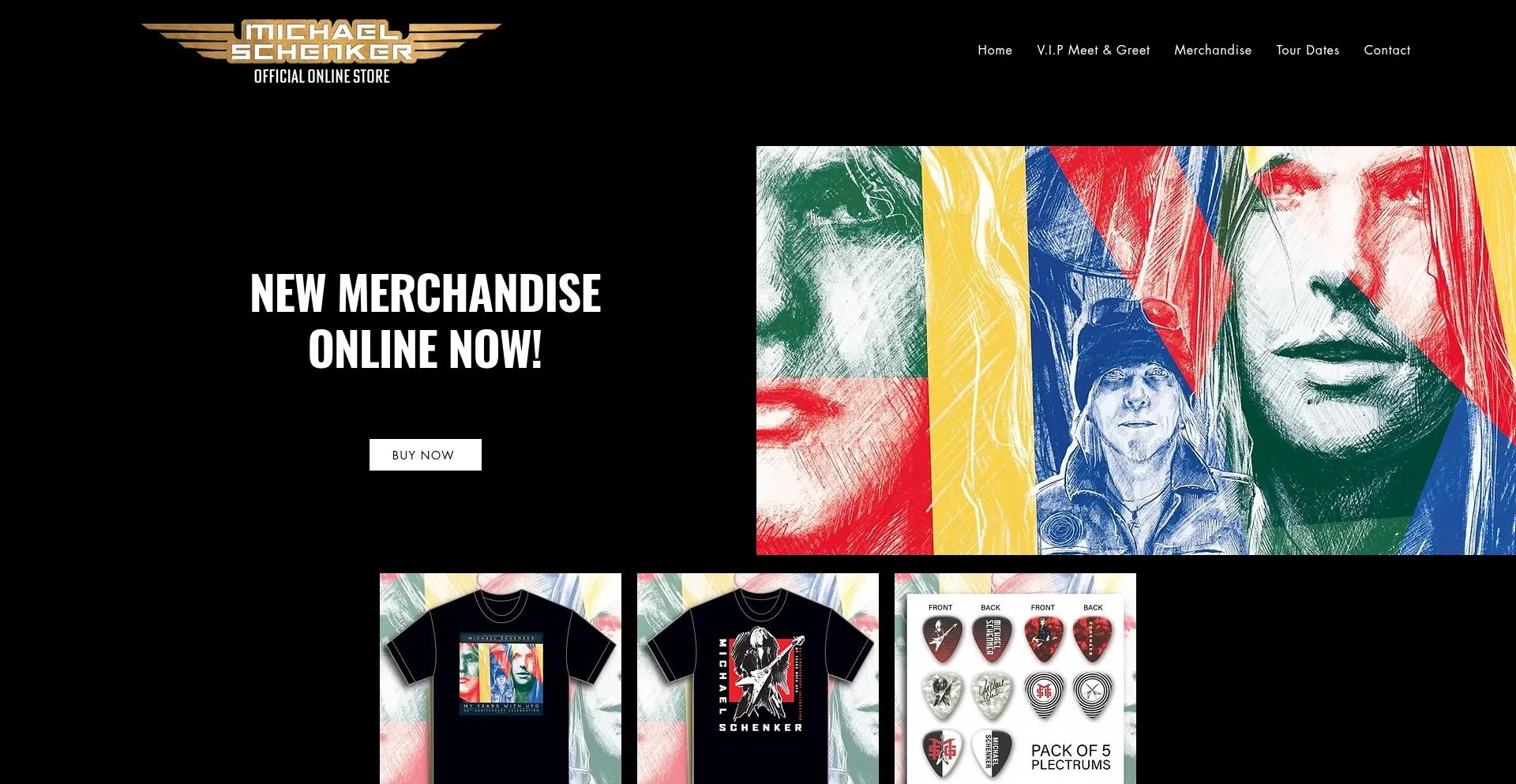 Website screenshot of Michaelschenkershop.com