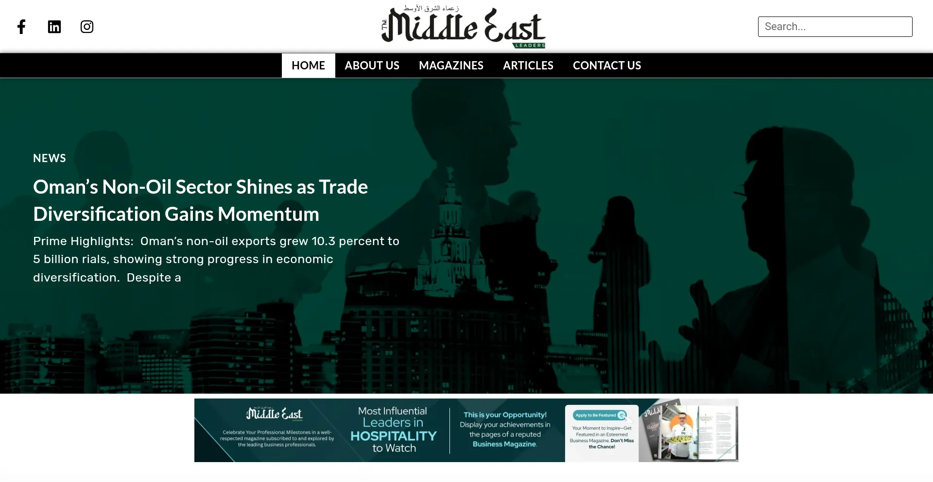 Middleeastleadersmagazine.com