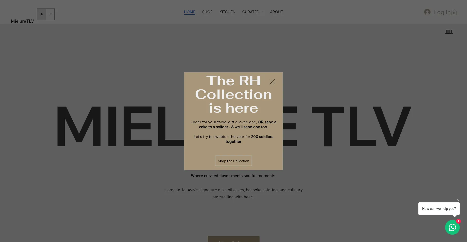 Mieluretlv.co.il Screenshot