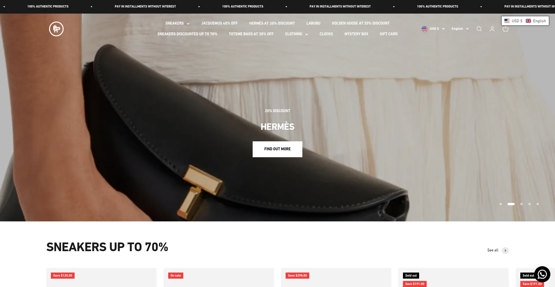 Website screenshot of Milanomarktplace.com