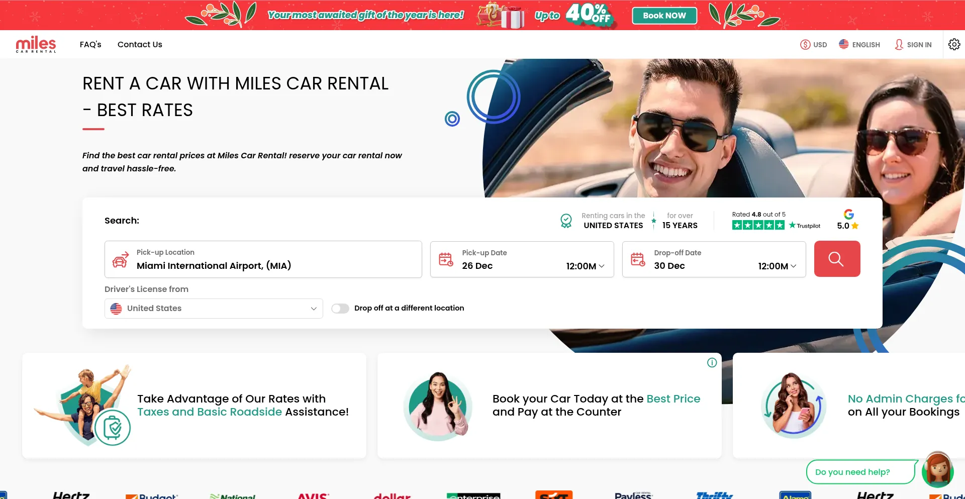 Milescarrental.com