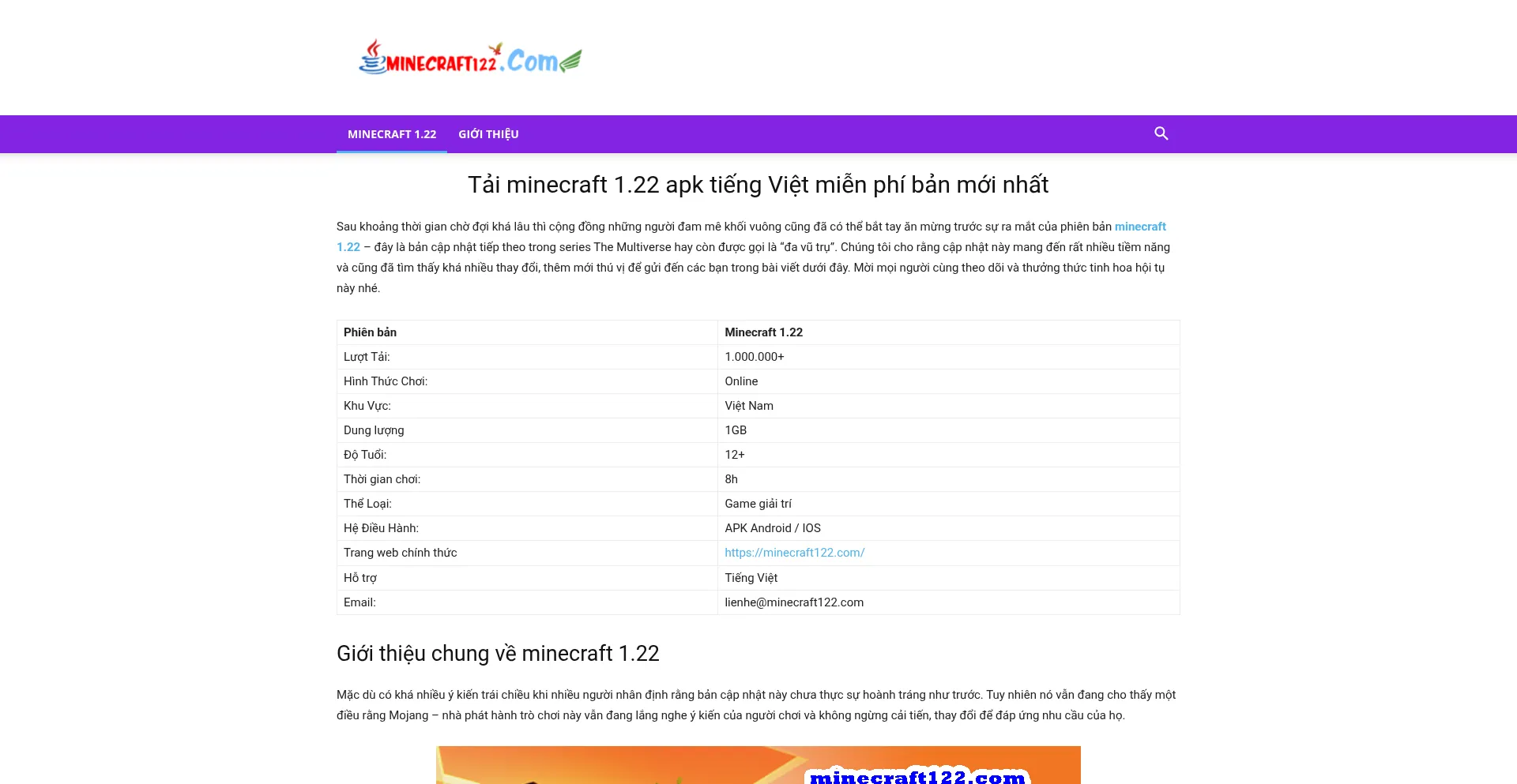 Minecraft122.com