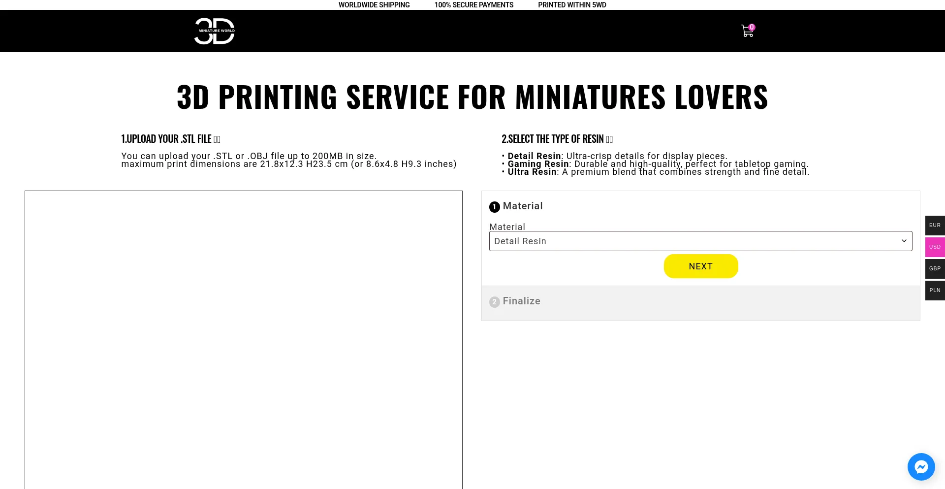 Miniatures3dprinting.com