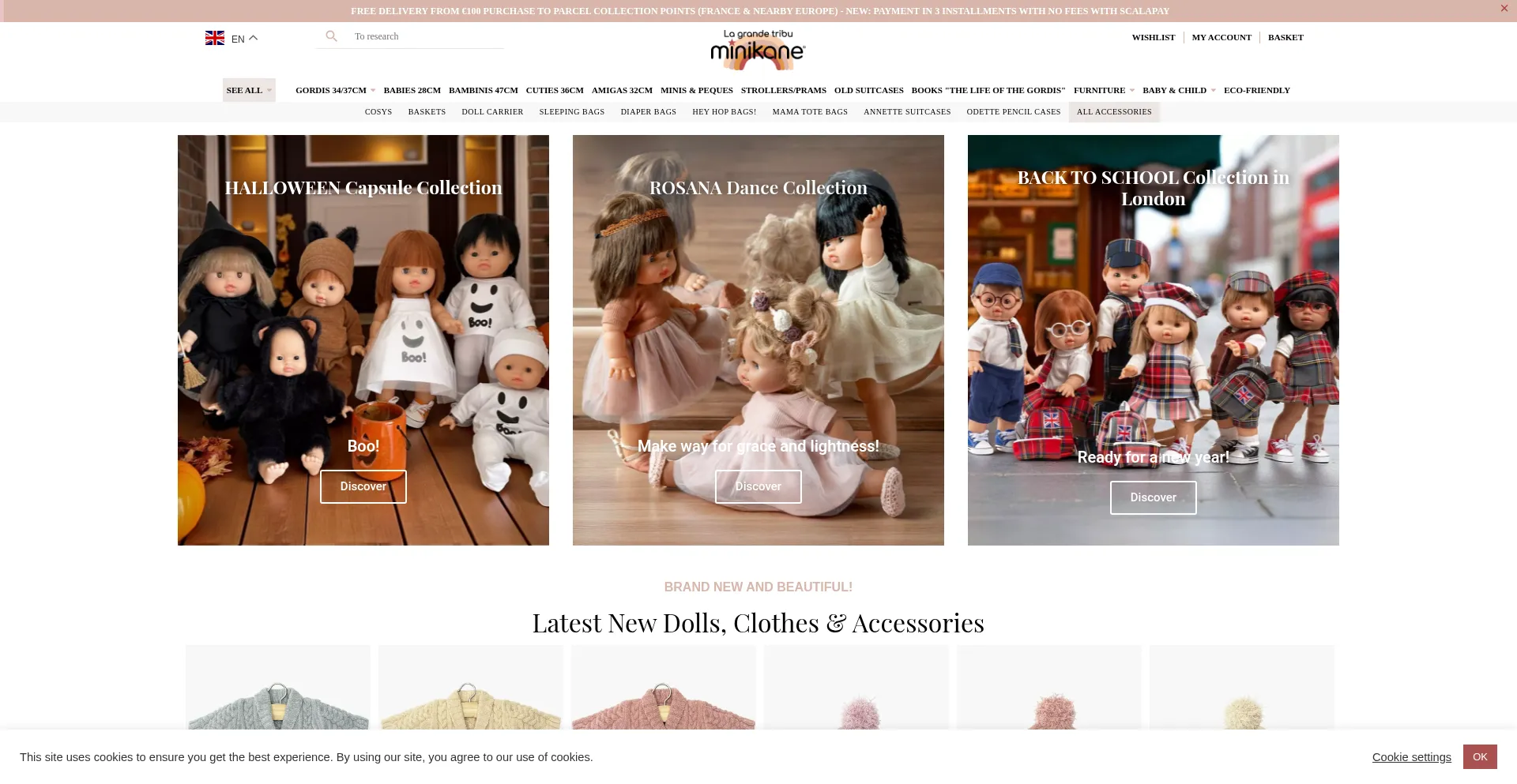 Minikane.com Screenshot