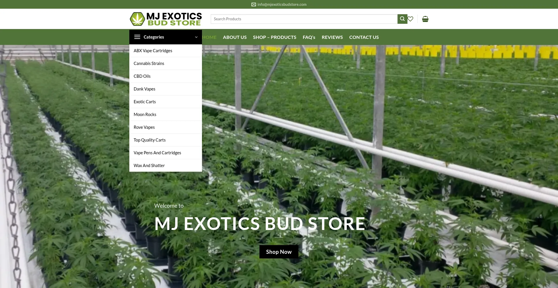 Mjexoticsbudstore.com
