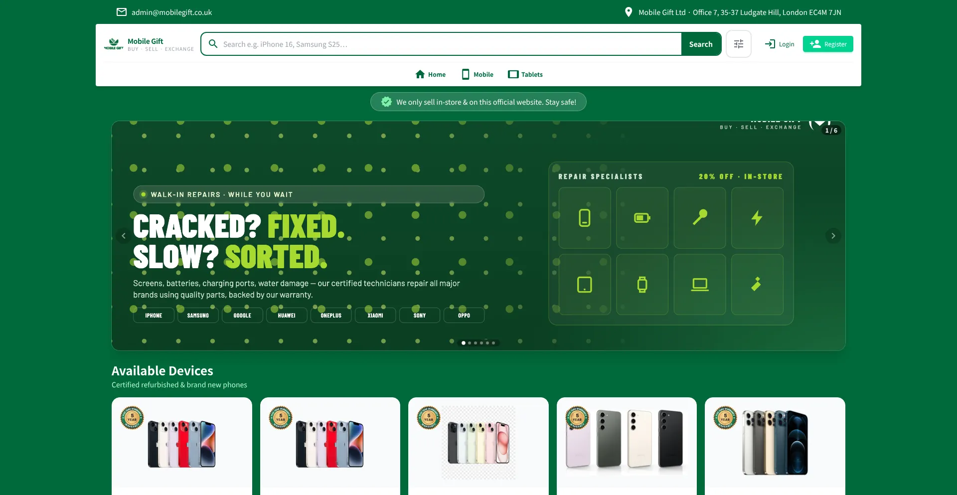 Mobilegift.co.uk