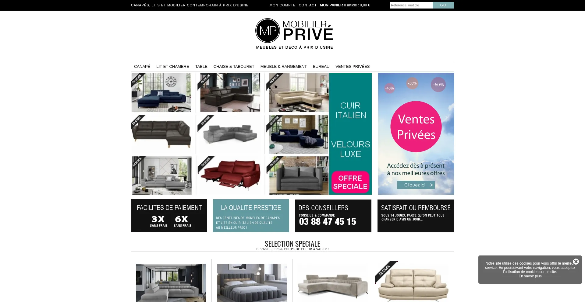 Mobilier-prive.fr est-il Sûr et Fiable ?