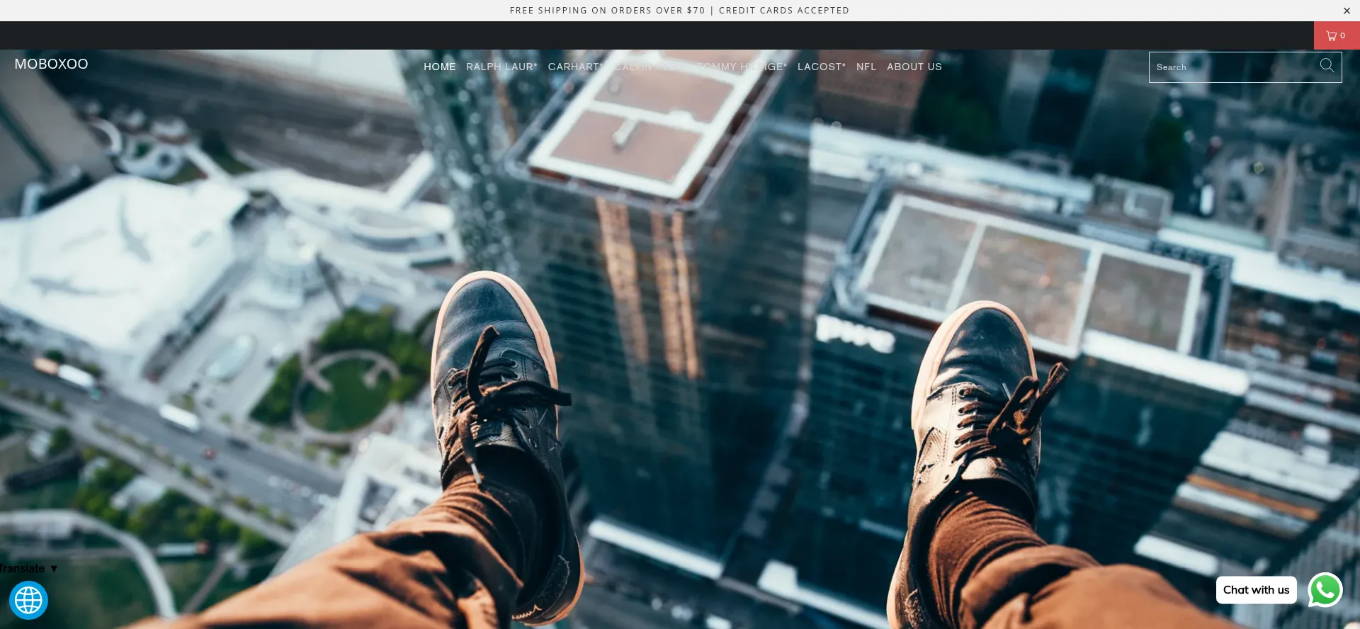 Website screenshot of Moboom.online