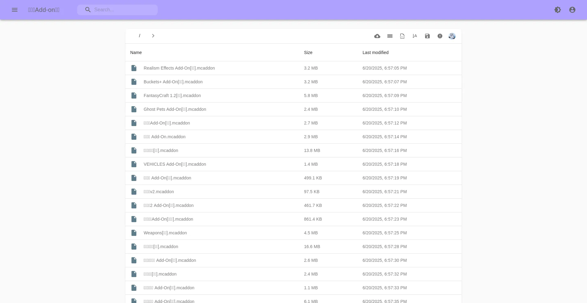 Website screenshot of Mod.xhani.top