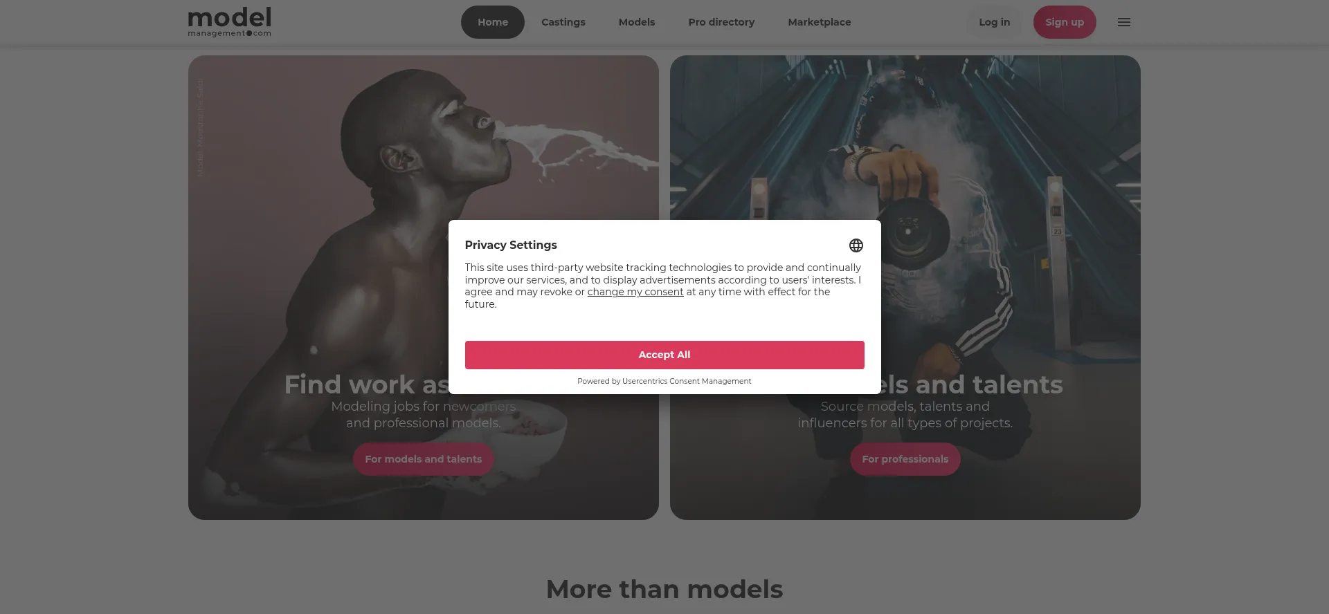 Modelmanagement.com est-il Sûr et Fiable ?