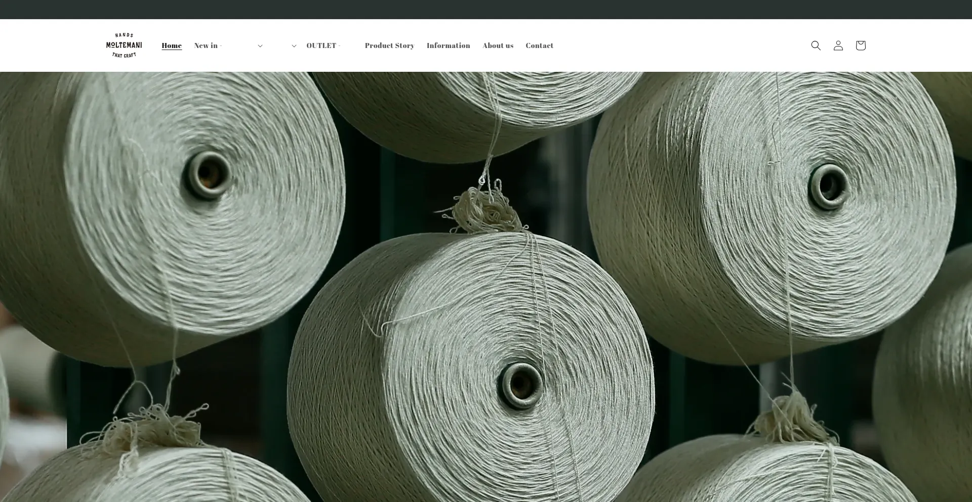 Website screenshot of Moltemani.co