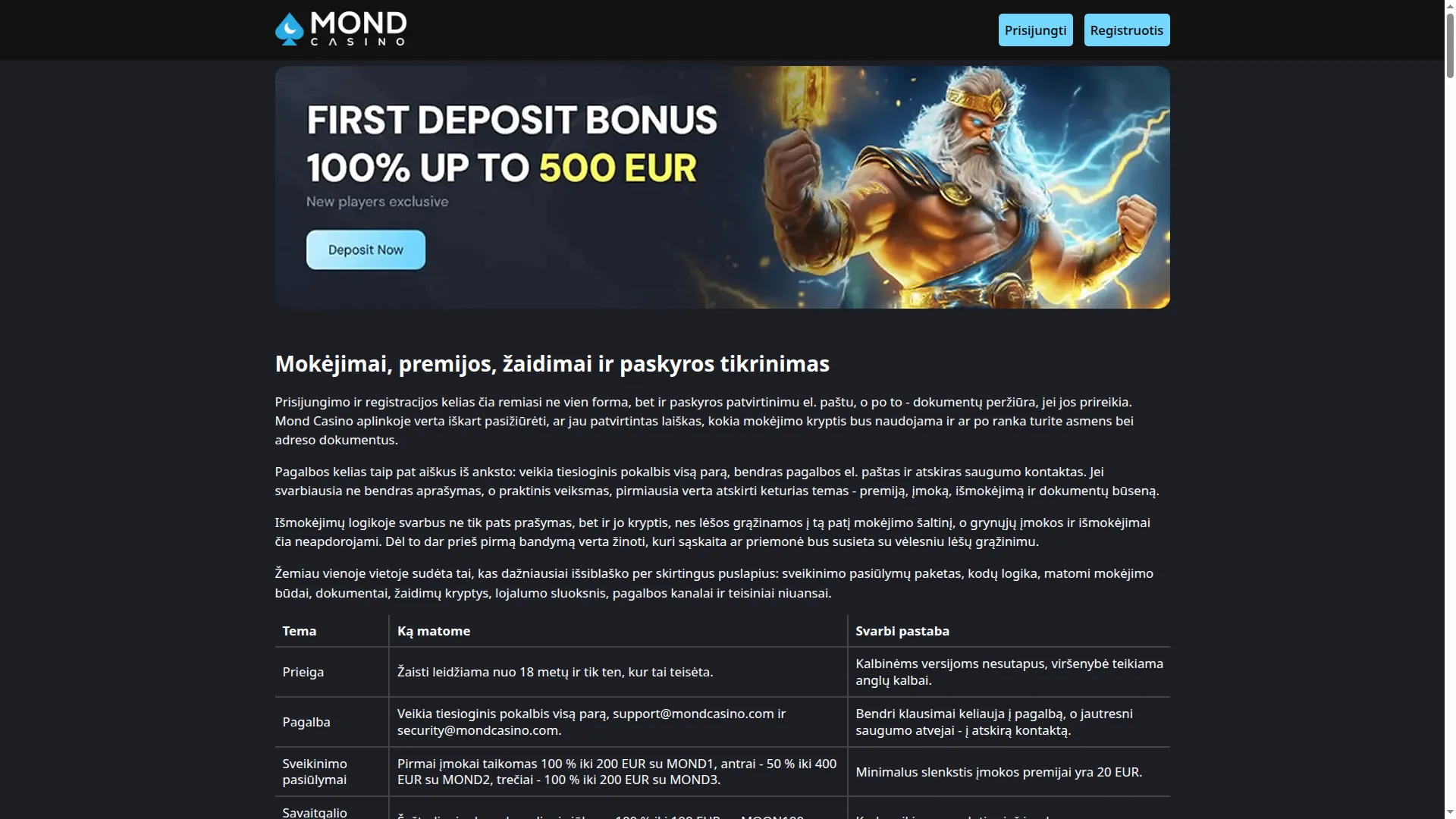 Mondkazino.com
