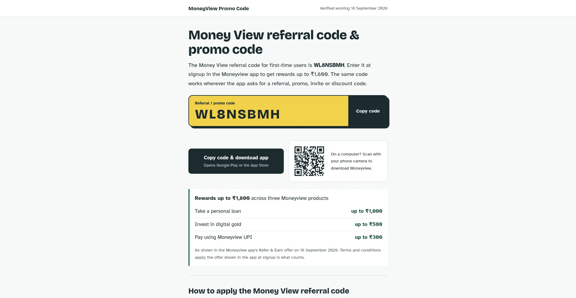 Moneyviewpromocode.site