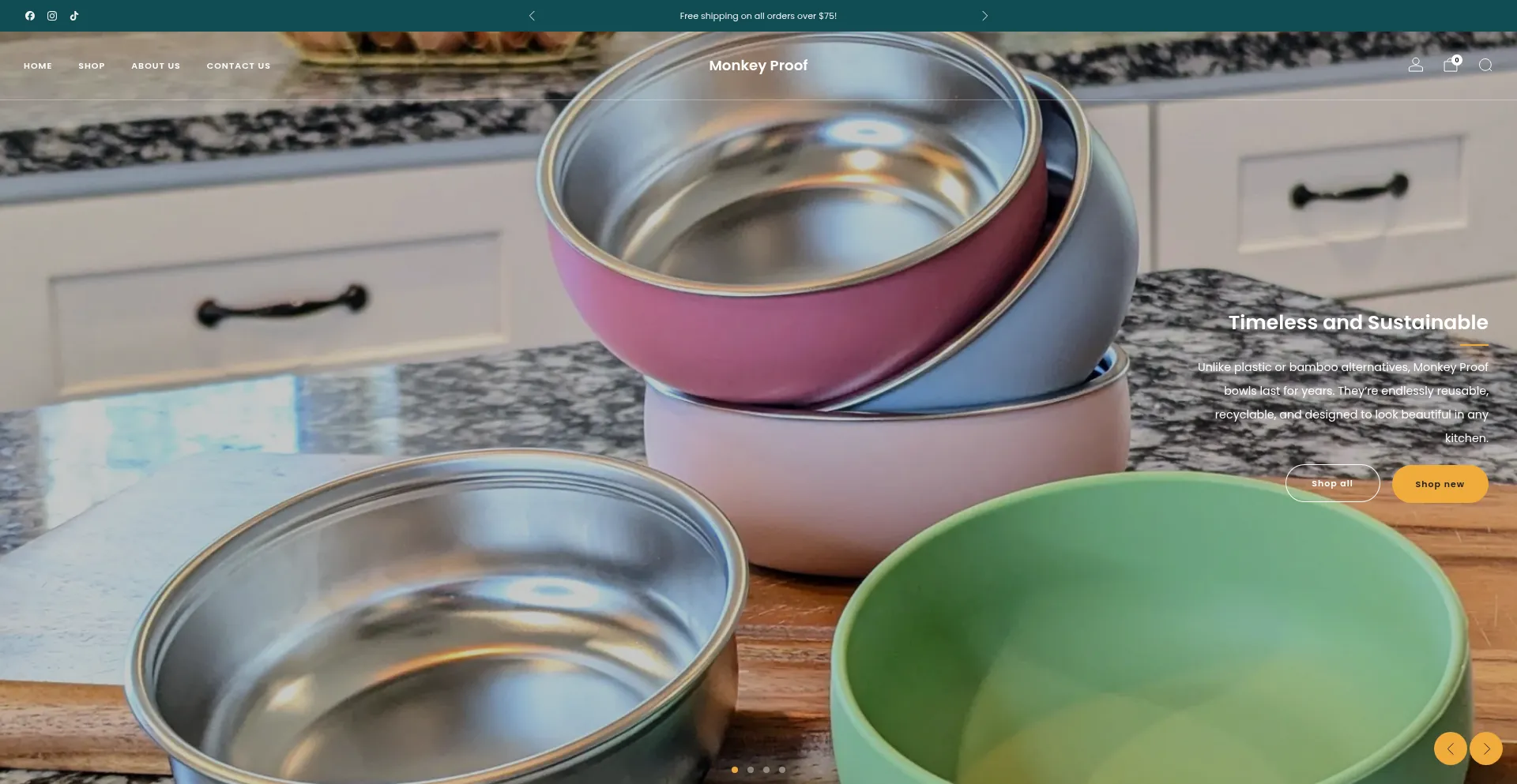 Monkeyproofdishware.com
