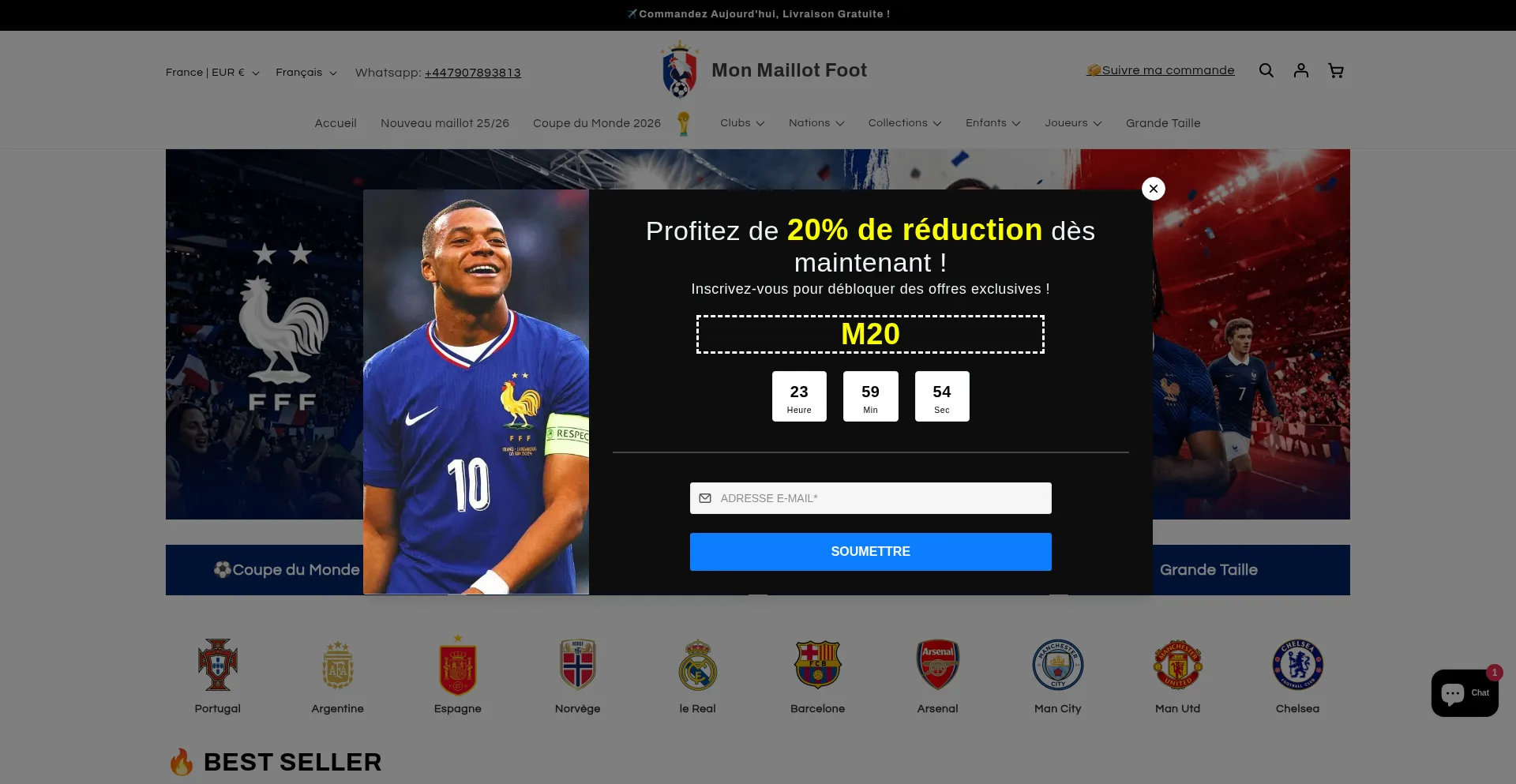 Monmaillotfoot.com