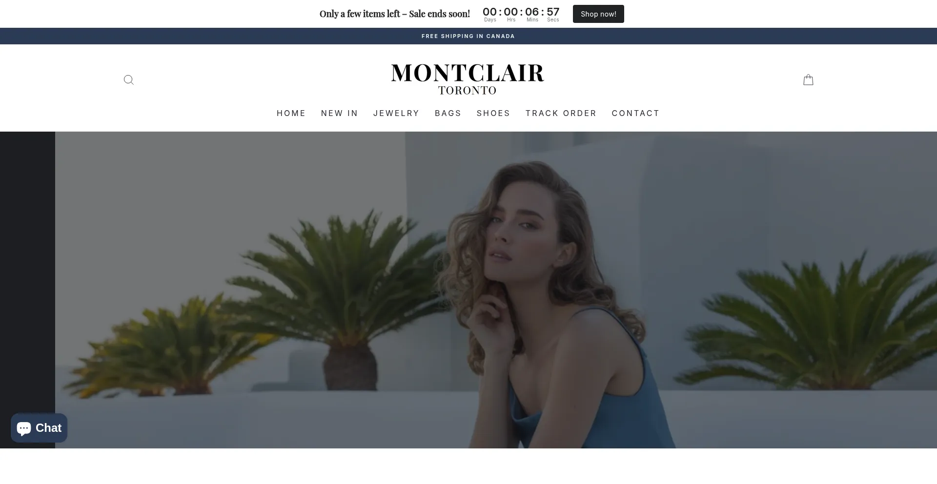 Website screenshot of Montclairtoronto.com