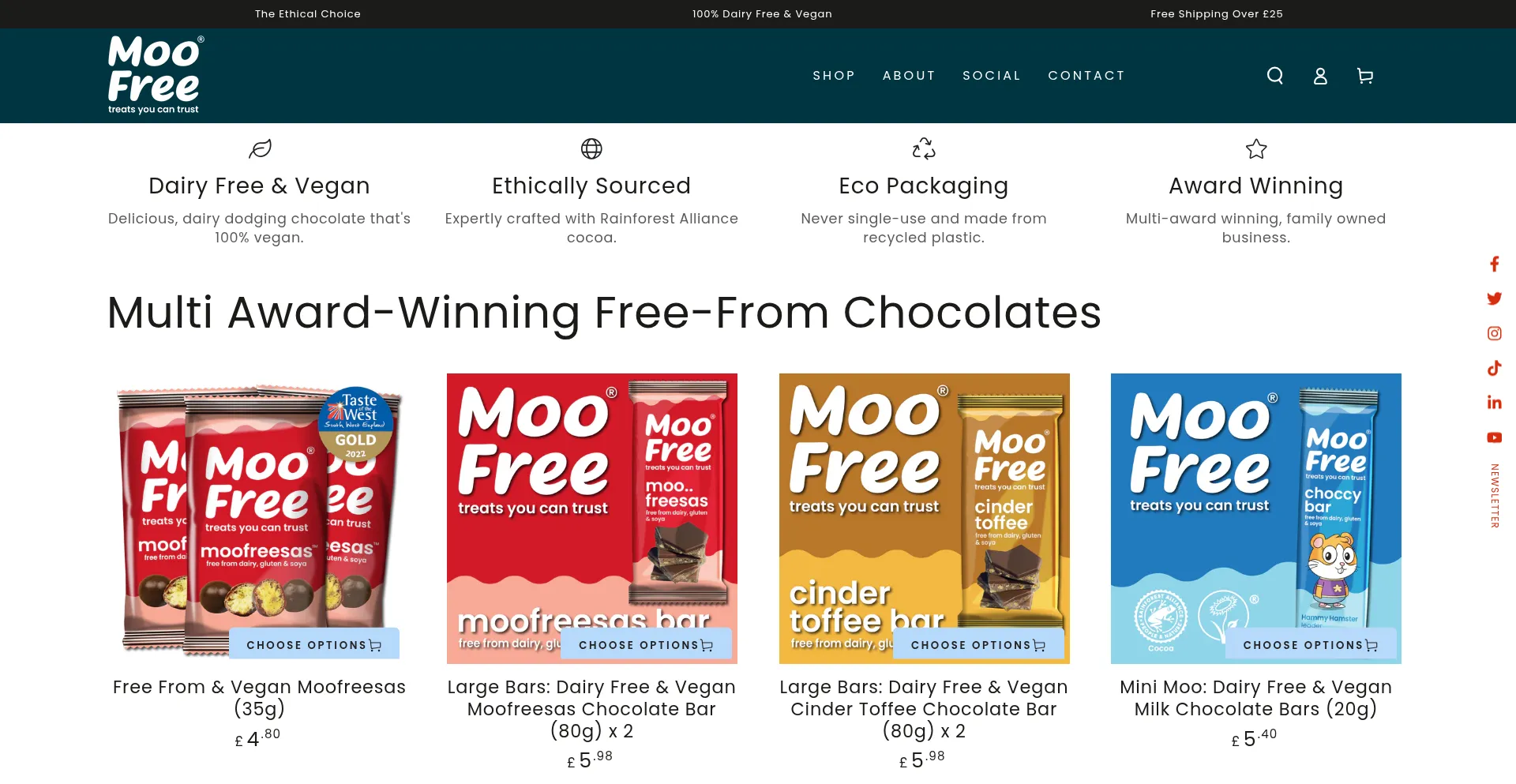 Moofreechocolates.com