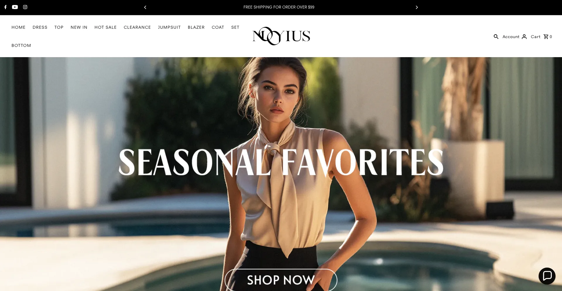Website screenshot of Mooyius.com