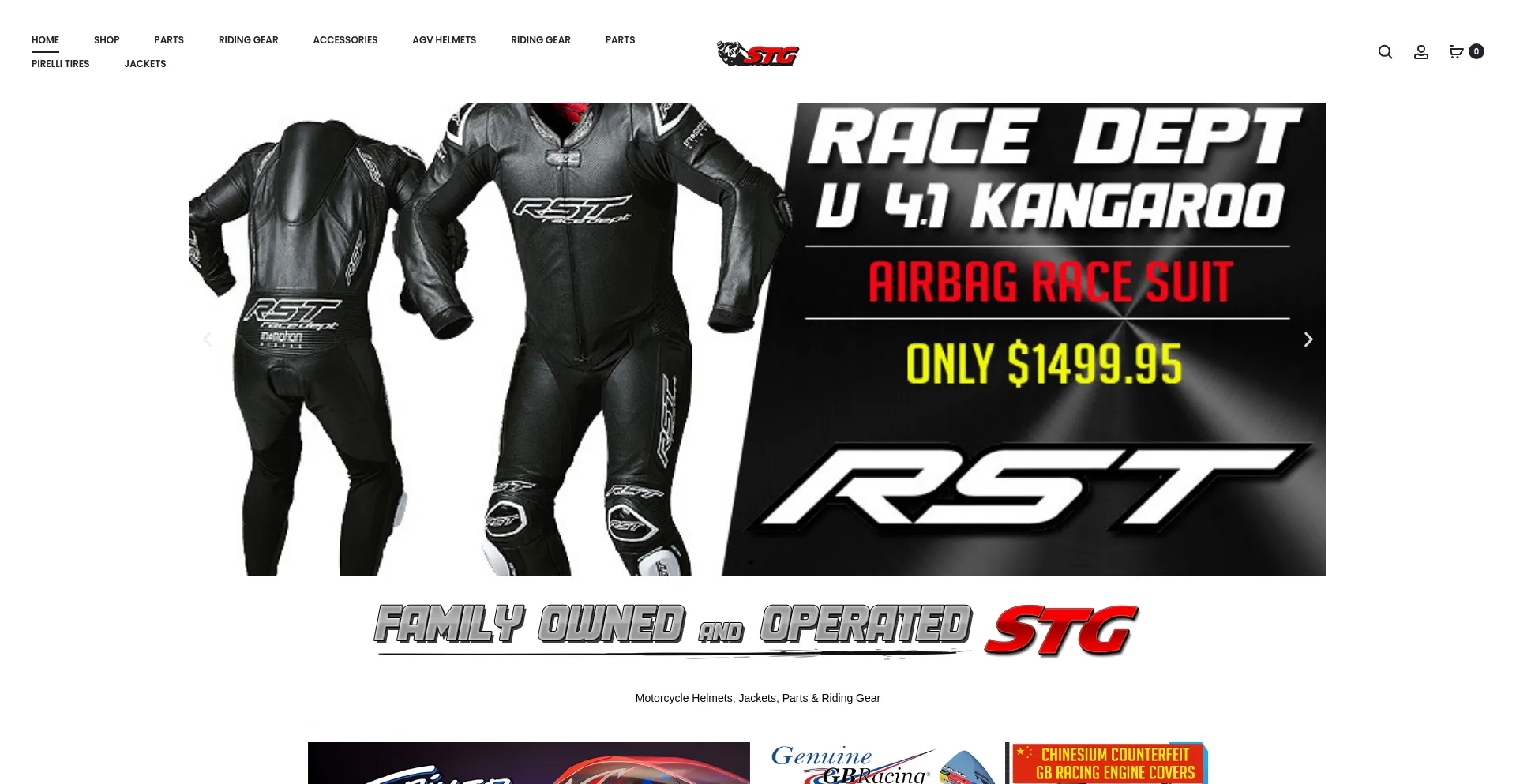 Mototrackgear.com Screenshot