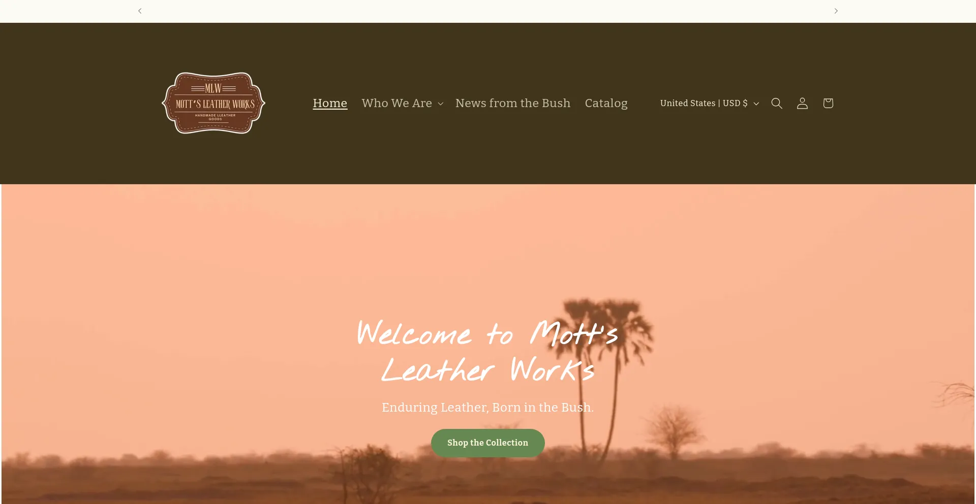 Mottsleatherworks.com