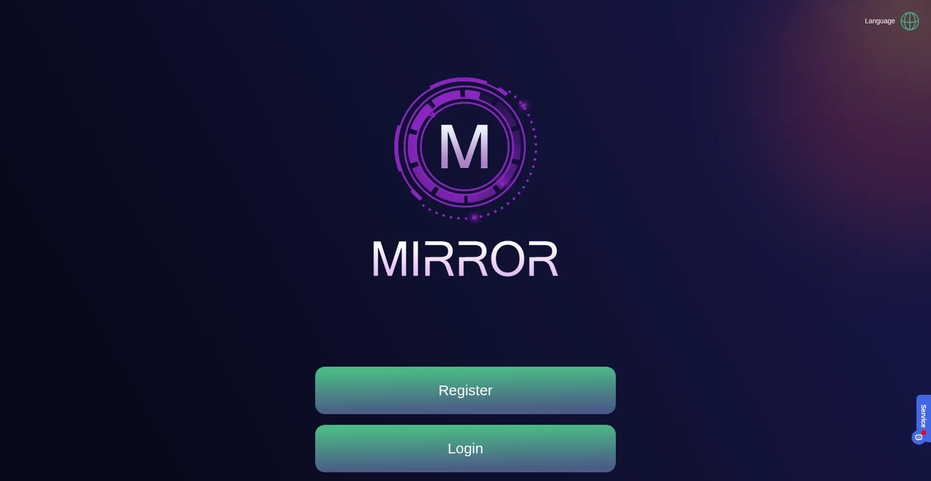 Website screenshot of Msj.cc