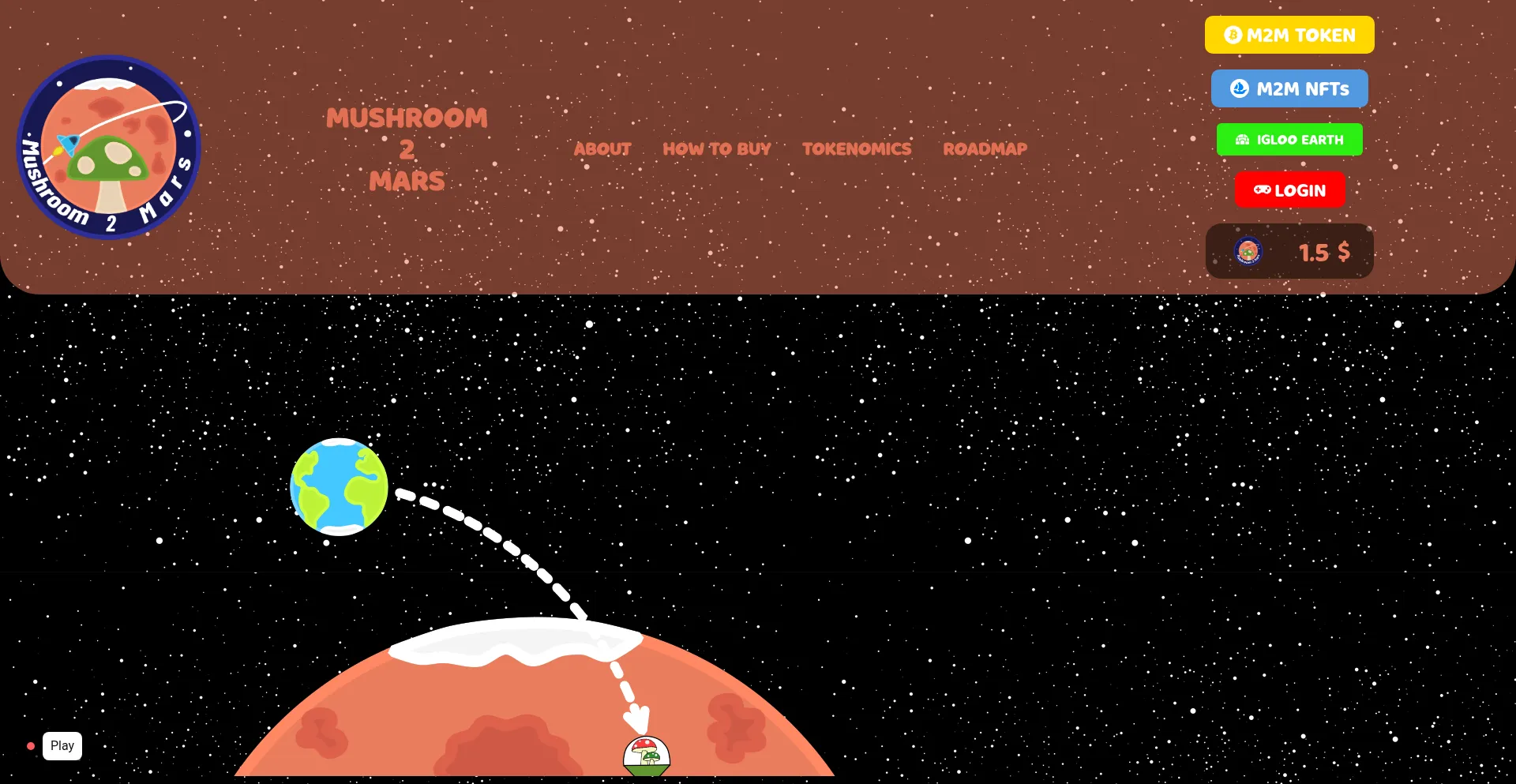 Mushroom2mars.space
