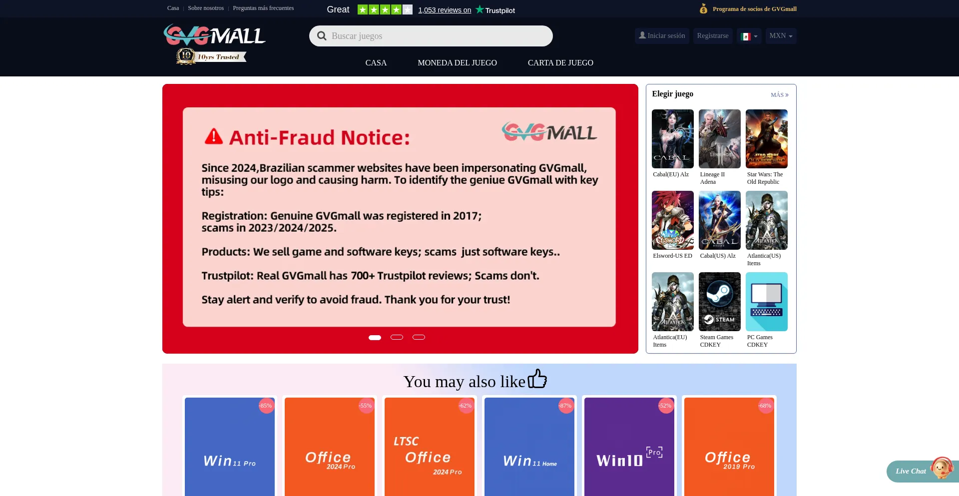 Mx.gvgmall.com