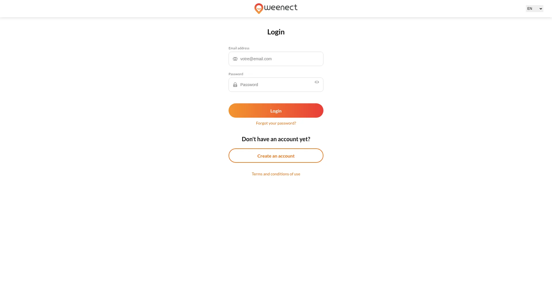My.weenect.com Screenshot